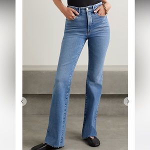 Good American Classic Bootcut Jeans   Worn twice. Great condition